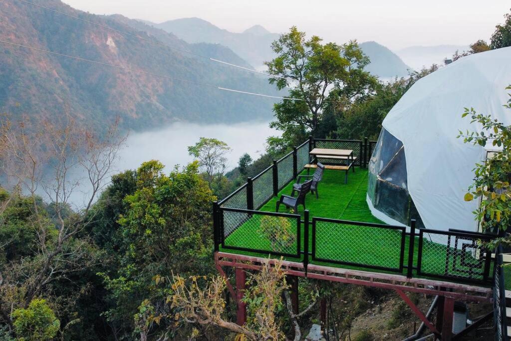 Gadeni Stays - Glamping Dome At Nainital Bhīm Tāl Exterior foto