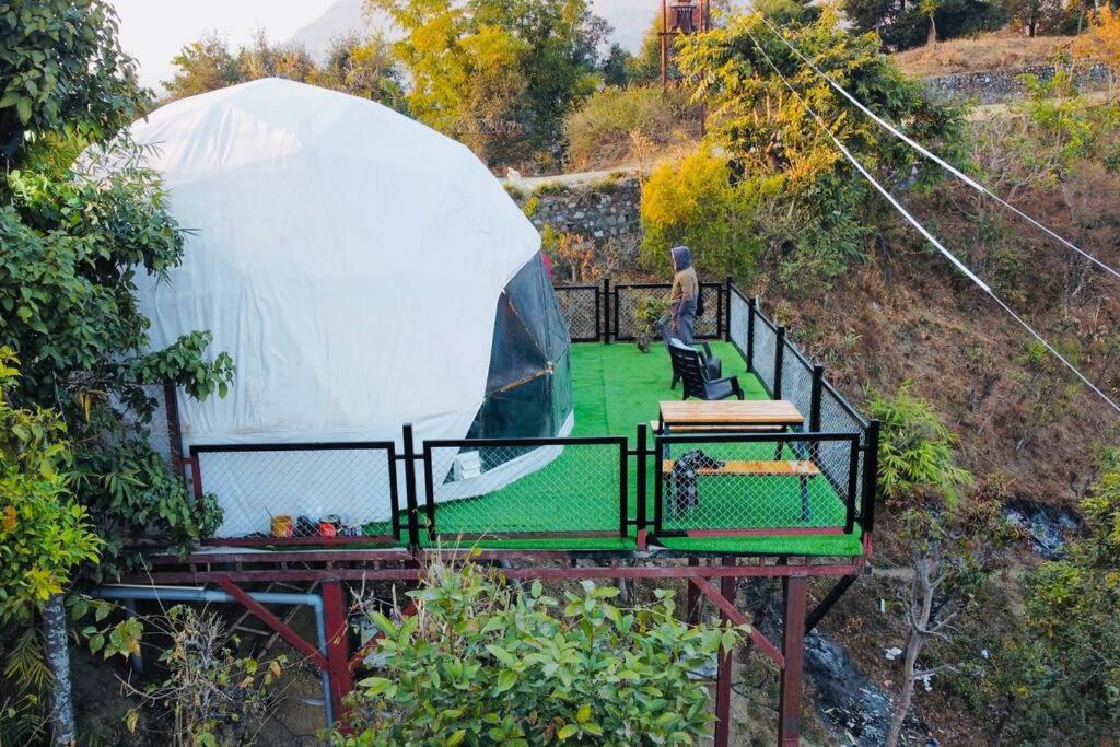 Gadeni Stays - Glamping Dome At Nainital Bhīm Tāl Exterior foto
